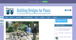 Desktop Screenshot of buildingbridgesforpeace.org